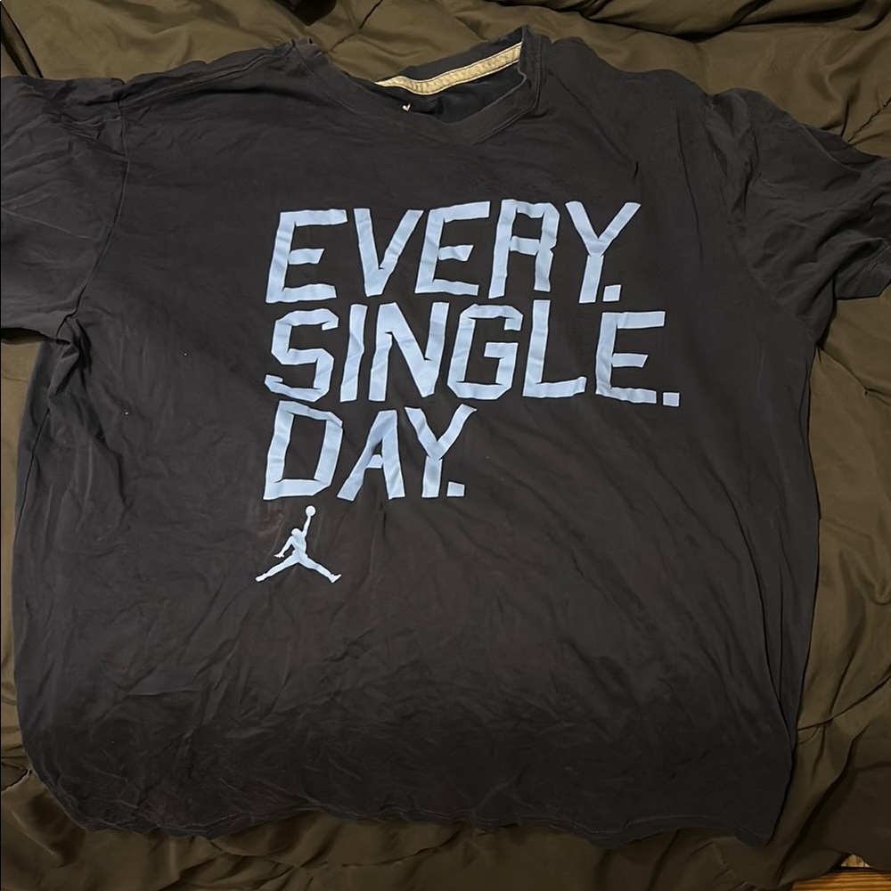 Navy Jordan Nike graphic Men's T-Shirt